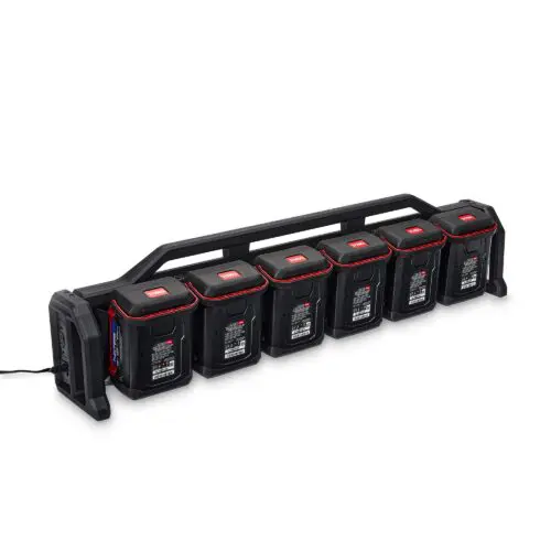 Toro 60V MAX* Flex-Force | 12A 6-Pod Li-Ion Charger