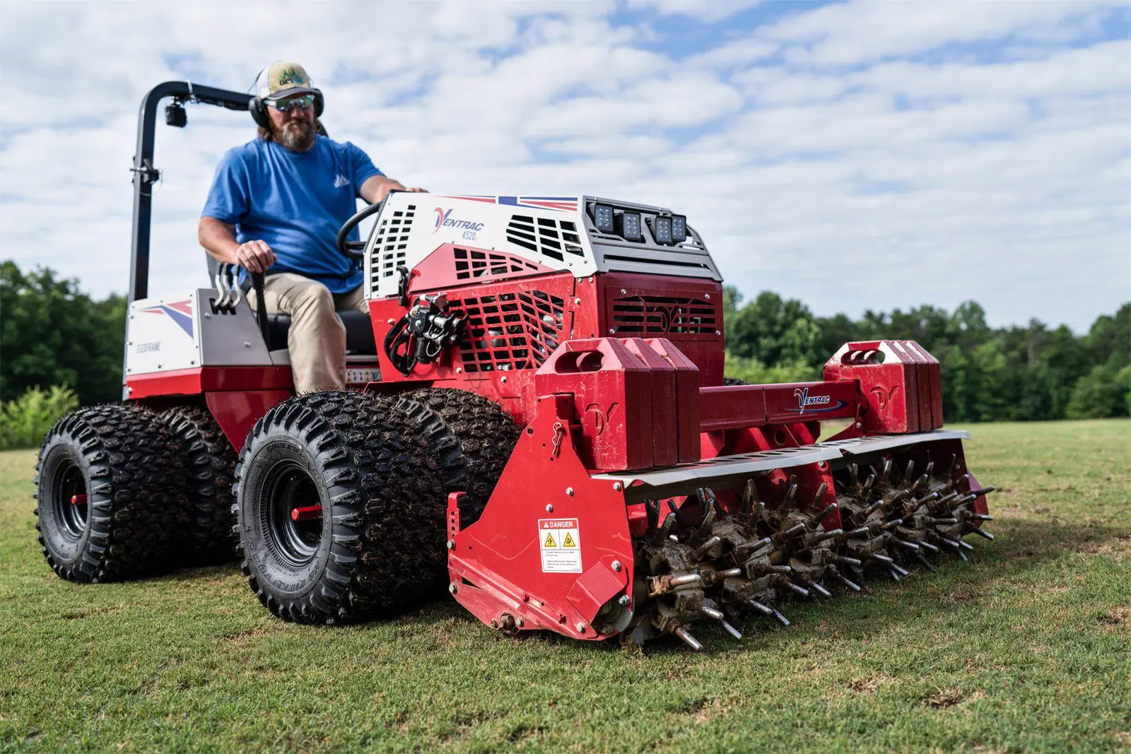 Ventrac AERA-vator Tractor Attachment