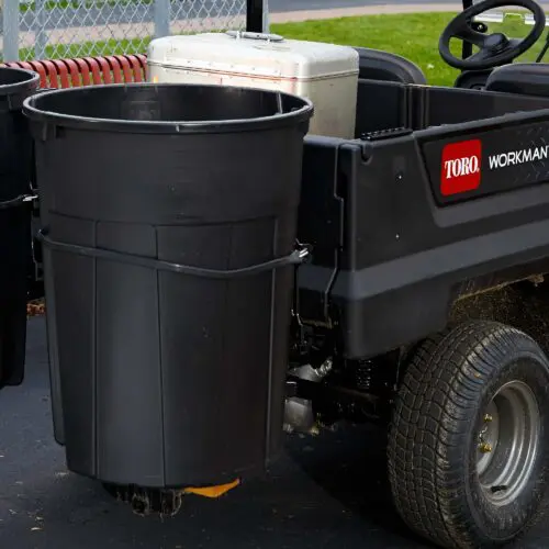 Toro Workman | Trash Can Mount