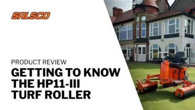 Salsco HP11-III Greens Roller | High-Speed Performance for Championship Turf