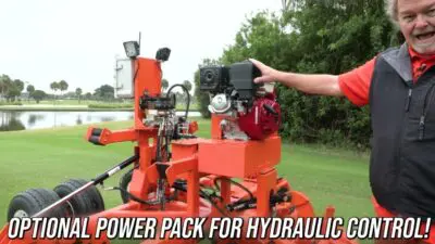 Salsco STR-180 Tow Behind Turf Roller | Professional-Grade Rolling for Sports Fields & Stadiums