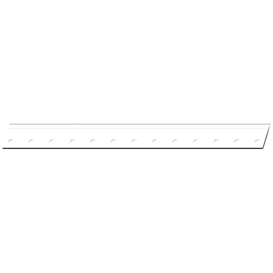 108-4303 A long, straight bedknife with multiple mounting holes, designed for precise turf cutting applications