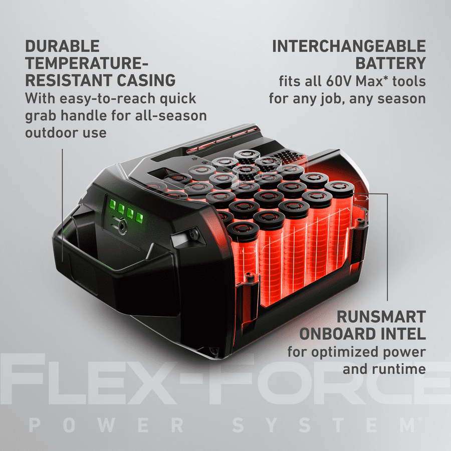 60V Max Flex-Force 10.0 Ah Lithium-Ion Battery 1 60V Max Flex-Force 10.0 Ah Lithium-Ion Battery 1