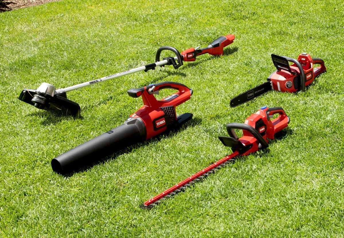 TORO Flex Force 60V Battery Operated Garden Tool Range