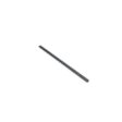 Solid black metal tine, 12mm thick and 12.25 inches long, shown on a white background