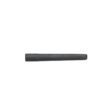 A long, cylindrical hollow tine in dark metal, designed for aerating soil