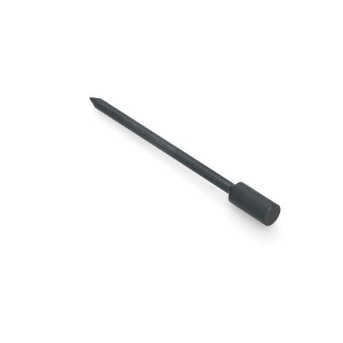 Solid round tine with a pointed end and cylindrical base, designed for Toro equipment