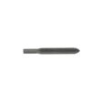Solid cross tine in gray, featuring a tapered design, suitable for various tilling applications