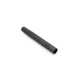 A cylindrical, hollow metal tine with a dark finish, designed for lawn aeration tools