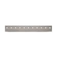 Metal bedknife with multiple holes, showcasing a sleek design for precise cutting performance
