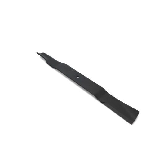 Black combination blade with a central hole, designed for Toro Groundsmaster models