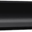 Black side eject tine with a cylindrical shape, showcasing smooth edges and a hollow end