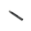 A black carbide tine with a tapered design and side eject feature for lawn equipment