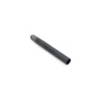 A hollow carbide tine in a cylindrical shape, featuring a dark metallic finish and tapered ends