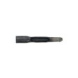 Metal tine with a tapered end, featuring a side eject design and a dark finish