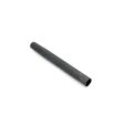 A hollow metal tine with a cylindrical shape, showing a dark finish and smooth surface