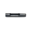 Black side eject tine with a hollow center, showing a smooth, cylindrical design