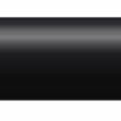 Black quad tine with a cylindrical shape, measuring 4.50 inches in length and 0.46 inches in diameter