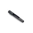 Black metal tine with a side eject design, showing a smooth surface and rounded ends