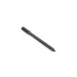 Solid round tine with a pointed tip, black metal, showing a side view and measuring 4.50 inches long