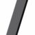 Black slicing tine with a pointed tip and cylindrical base, shown from a side angle