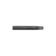 A hollow carbide tine, cylindrical shape, dark grey color, designed for soil aeration