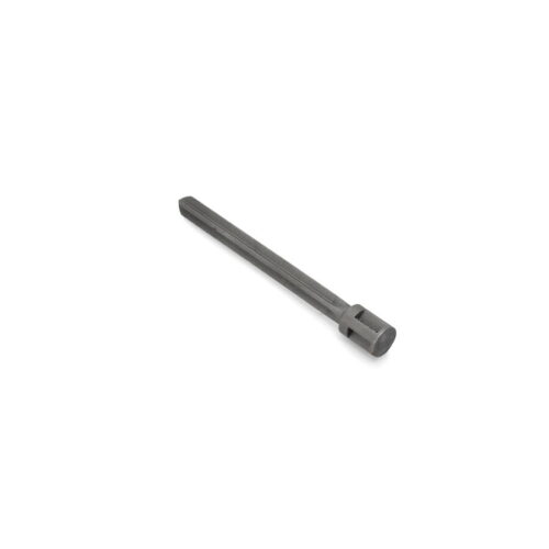 A long, cylindrical metal tine tool with a hexagonal end, designed for Toro equipment