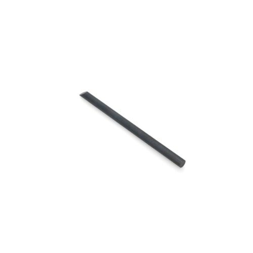 A solid black aeration mount, 12.0 mm in diameter, shown from a side angle on a white background