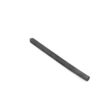 A solid black cross tine, 5.50 inches long and 0.38 inches wide, shown at an angle