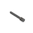 A gray metal tine cross with a cylindrical shape, designed for lawn equipment use