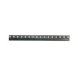 Replacement bedknife with multiple mounting holes, featuring a sleek metallic finish and precise cutting edge
