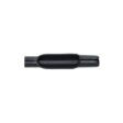 A black side eject tine with a smooth, elongated shape, designed for fairway equipment