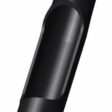 Black side eject tine with a cylindrical shape and hollow center, designed for Toro equipment