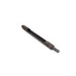 Metal tine assembly with a cylindrical shape, featuring a side eject design and a dark finish