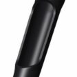 Black tine with a tapered end and hollow center, designed for Toro Titan Max side eject systems