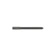 A long, narrow metal tine with a pointed end, designed for tilling soil and gardening