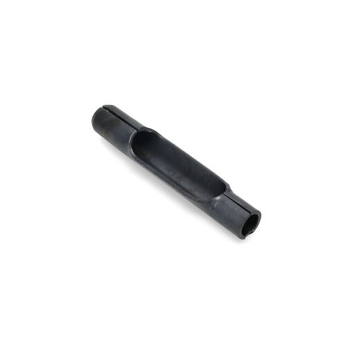 Heavy-duty black tine with side eject design, measuring 5.75 x 1.00 x 0.64 inches