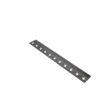 Metal bedknife with multiple mounting holes, designed for Toro lawn equipment replacement