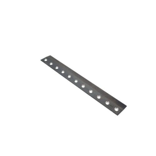 Metal bedknife with multiple mounting holes, designed for Toro lawn equipment replacement