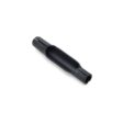 Black side eject tine with a smooth, elongated design, suitable for Toro equipment