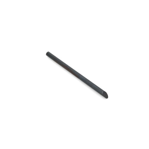 Solid 12mm tine shown from the side, featuring a sleek black finish and pointed tip