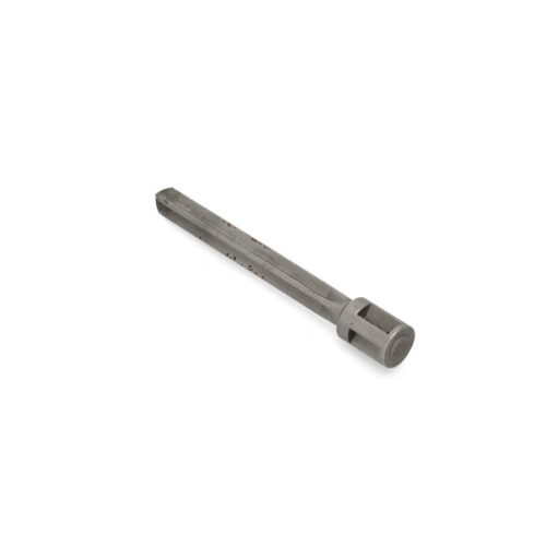 A gray carbide tine with a hexagonal shaft, designed for use in Toro equipment