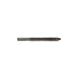 A single carbide tine with a pointed end, showcasing a metallic gray finish and smooth surface