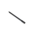 Solid round tine in black, 5.50 inches long, with a pointed tip and cylindrical base