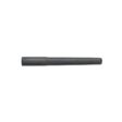A black hollow tine with a tapered end, measuring 6.50 inches in length