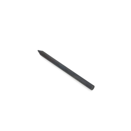 Solid round tine in black, 5.50 inches long and 0.38 inches wide, pointed tip for effective use