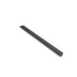 Solid metal tine with a pointed end, measuring 12.50 inches in length and 0.875 inches in diameter