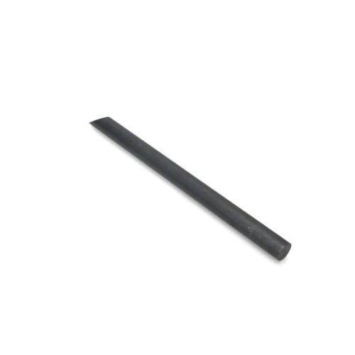 A solid black aeration mount, cylindrical and tapered at one end, designed for deep aeration tasks