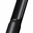 Black carbide tine with a cylindrical shape, featuring a side eject design for efficient use