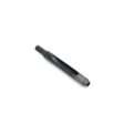 Black quad tine attachment with a tapered end, designed for lawn care equipment